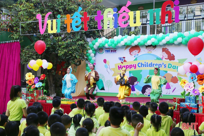 Tết Thiếu nhi vui tươi và ý nghĩa của các bé Mầm non Trí Đức