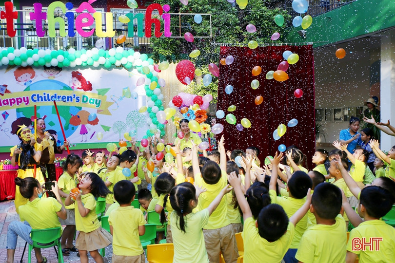 Tết Thiếu nhi vui tươi và ý nghĩa của các bé Mầm non Trí Đức