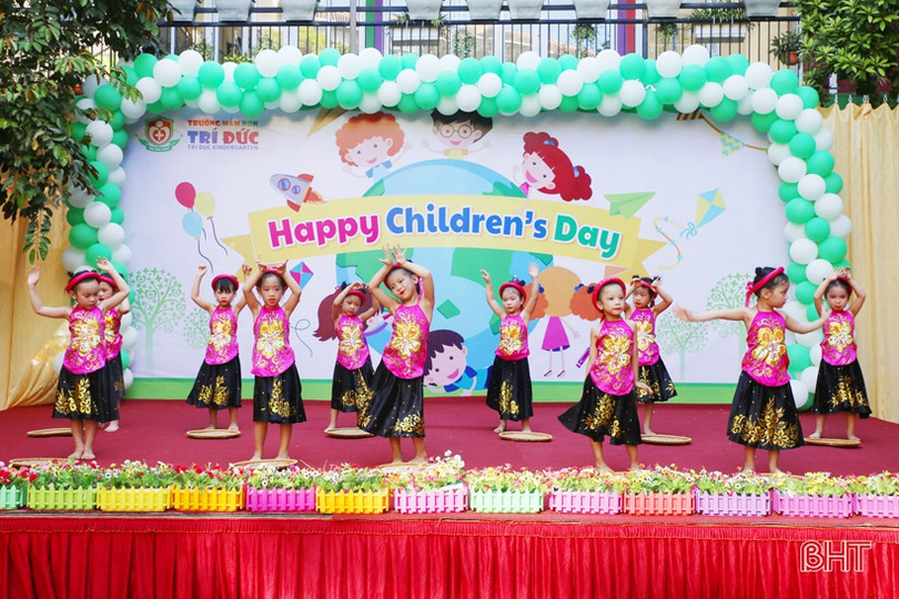 Tết Thiếu nhi vui tươi và ý nghĩa của các bé Mầm non Trí Đức