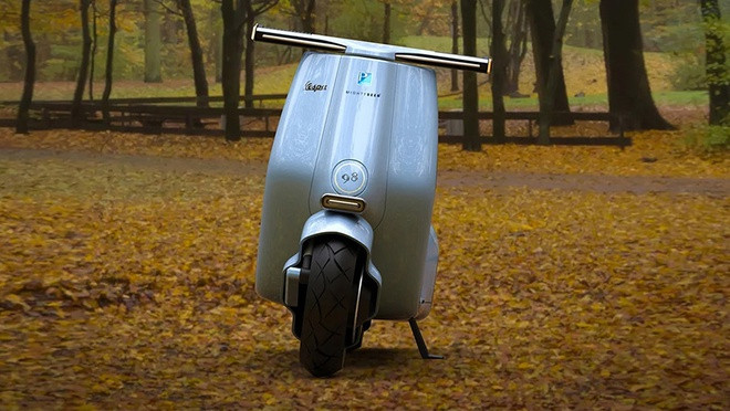 Vespa 98 Concept - xe điện mang thiết kế hoài cổ