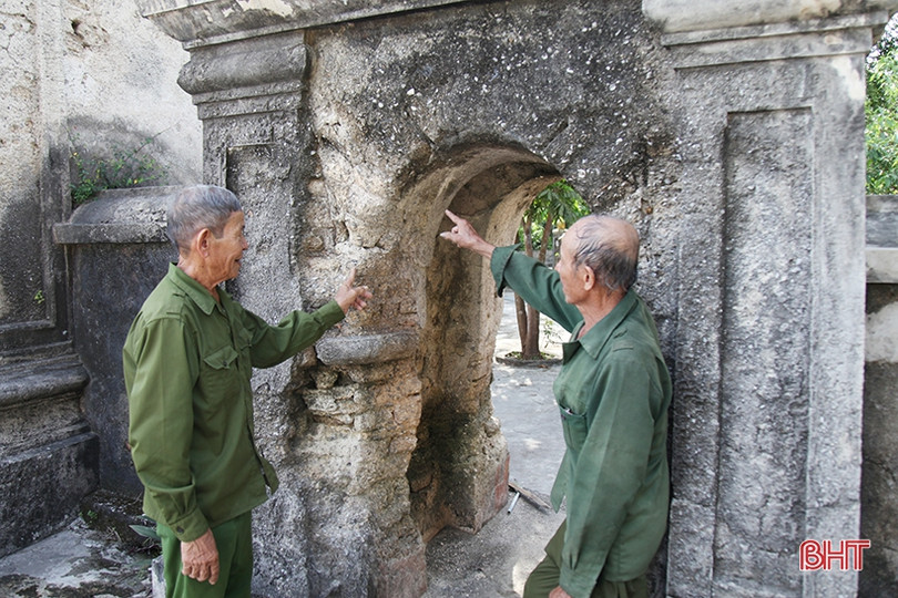 Di tích 700 năm tuổi ở Hà Tĩnh xuống cấp