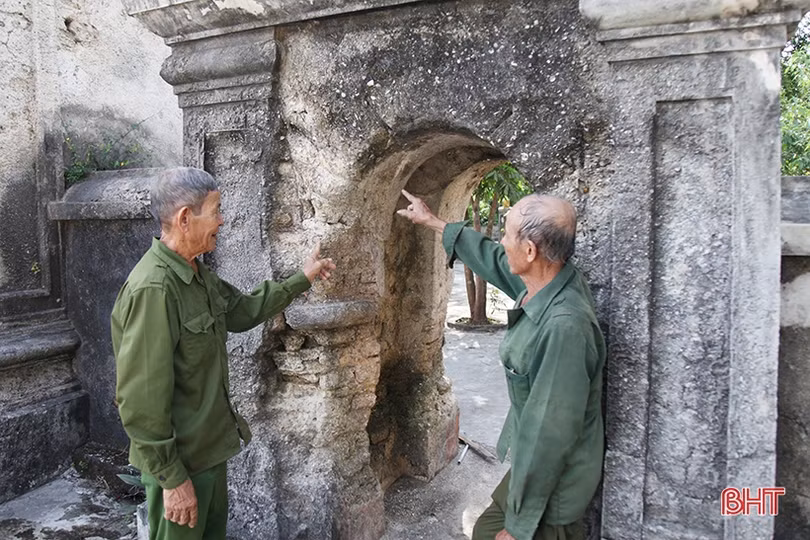 Di tích 700 năm tuổi ở Hà Tĩnh xuống cấp