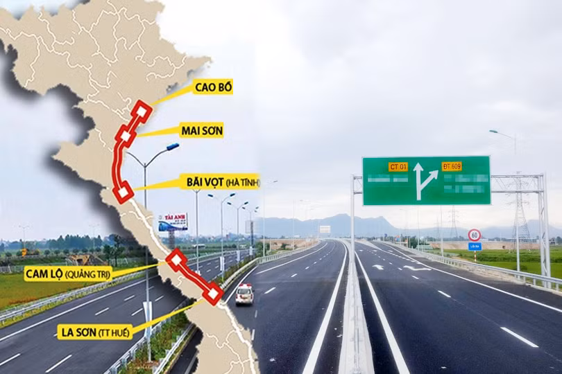 Cao tốc Bắc - Nam: Hà Tĩnh đi Hà Nội chỉ hơn 4 giờ