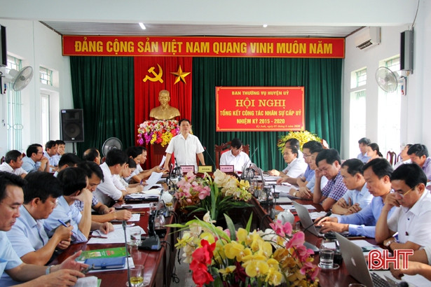 Kỳ Anh xây dựng phương án nhân sự Ban Chấp hành Đảng bộ huyện