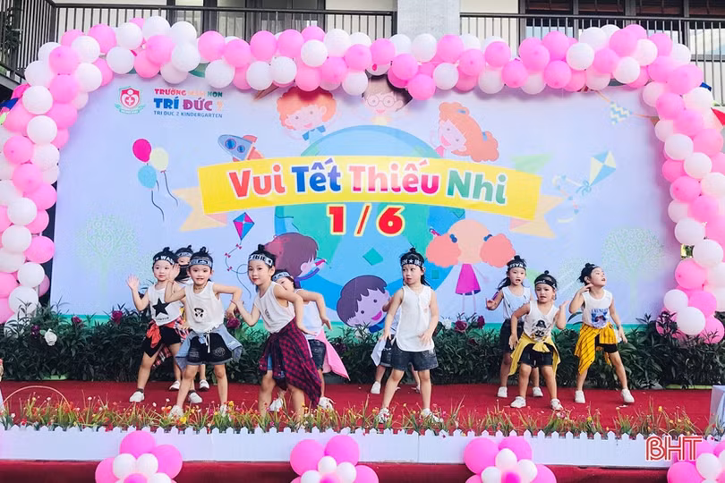 Tết Thiếu nhi vui tươi và ý nghĩa của các bé Mầm non Trí Đức