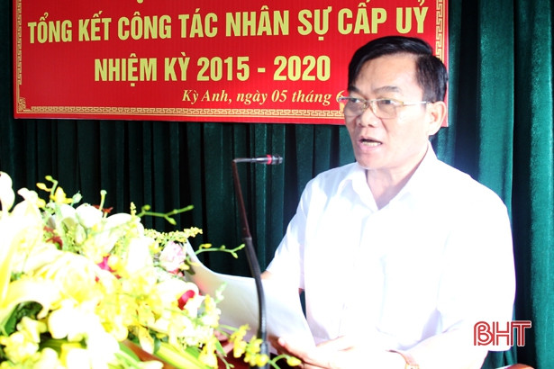 Kỳ Anh xây dựng phương án nhân sự Ban Chấp hành Đảng bộ huyện