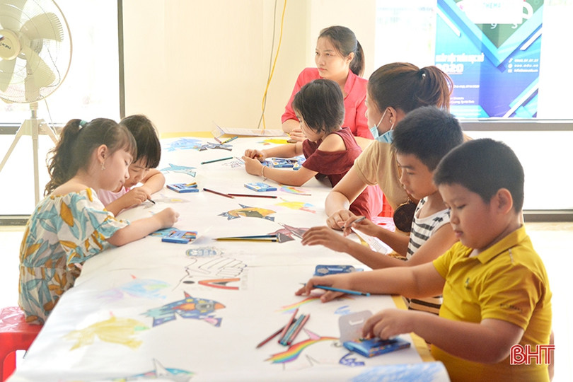 Học sinh Hà Tĩnh hứng thú trải nghiệm các hoạt động toán học