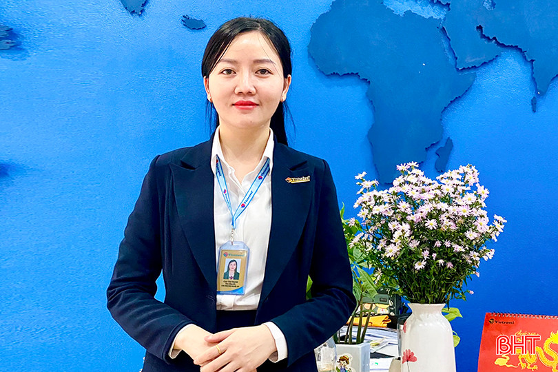 Chị Cao Thị Thanh- Phó Giám đốc Công ty du lịch Vietravel Nghệ An. a3.jpg