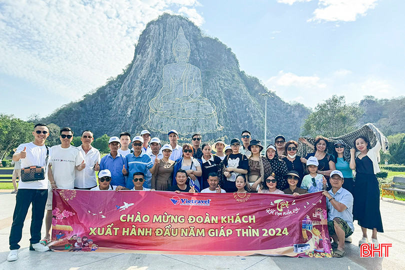 Đoàn du khách Hà Tĩnh cùng Vietravel Nghệ An khám phá Thái Lan, dịp đầu năm 2024. b1.jpg