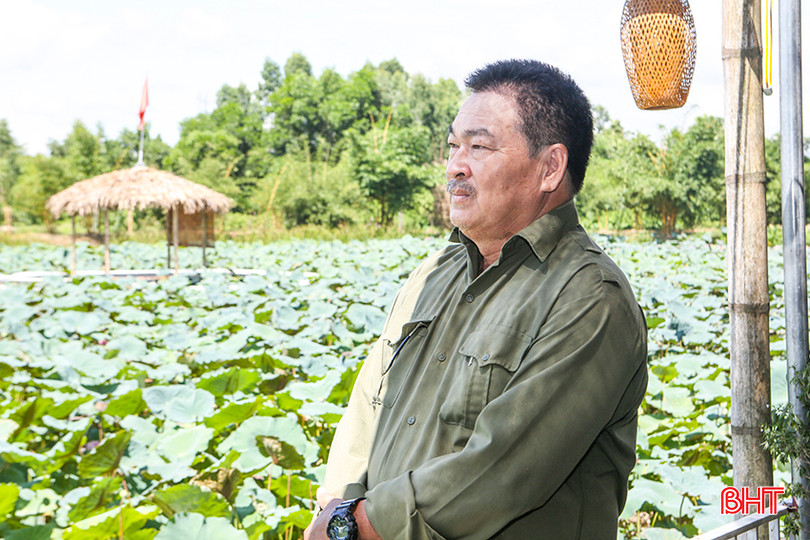 Ông Lê Danh Cương cho rằng TP Hà Tĩnh có nhiều lợi thế trong xây dựng mô hình vườn thu hút và bảo tồn chim trời. a7.jpg