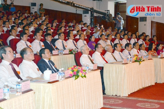 Mít tinh trọng thể Kỷ niệm 110 năm ngày sinh Tổng Bí thư Hà Huy Tập ảnh 2