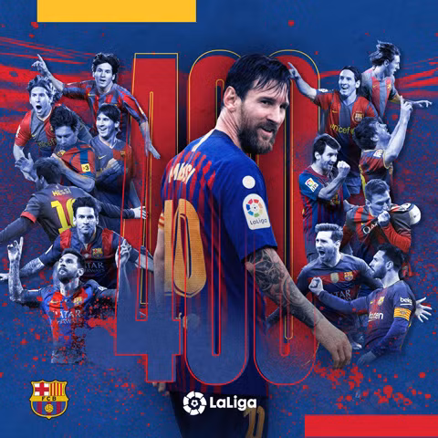 Messi cán mốc 400 bàn thắng tại La Liga