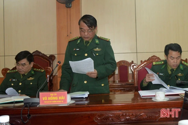 Bộ đội Biên phòng Hà Tĩnh đấu tranh thắng lợi nhiều chuyên án