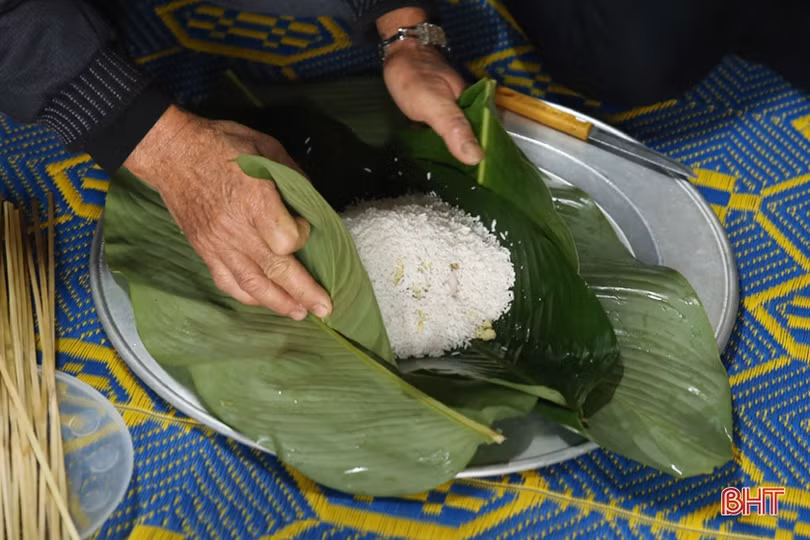 “Thủ phủ lá dong” lớn nhất Hà Tĩnh hối hả vào vụ tết