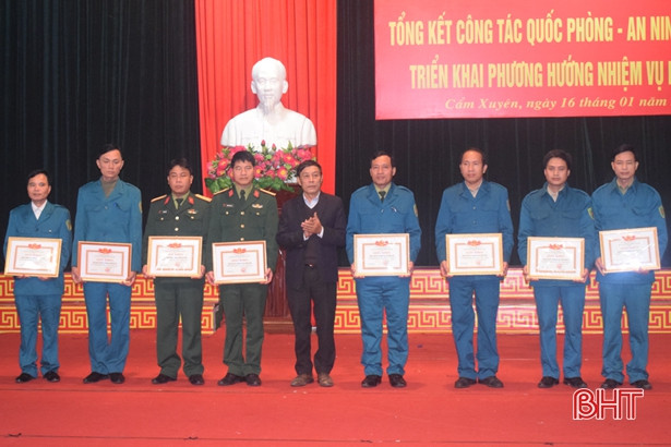 Công an Cẩm Xuyên điều tra, làm rõ 48 vụ phạm pháp hình sự