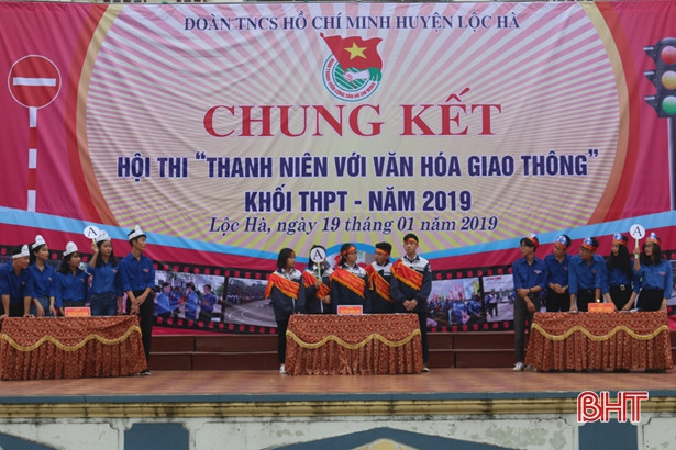 Lộc Hà tổ chức thành công hội thi “Thanh niên với văn hóa giao thông”