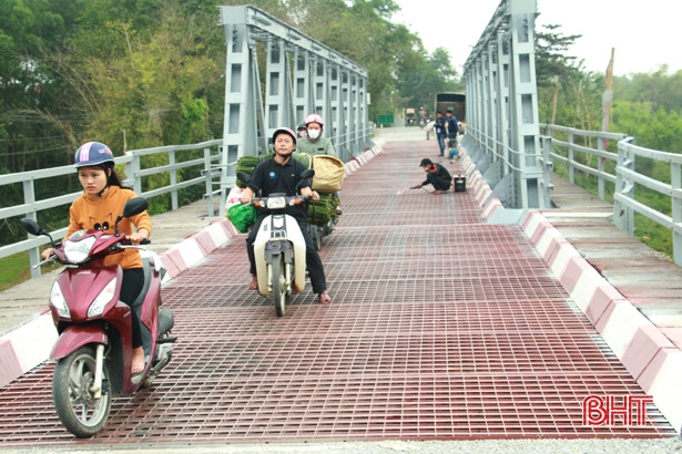 Hoàn thành sửa chữa đột xuất cầu Lộc Yên