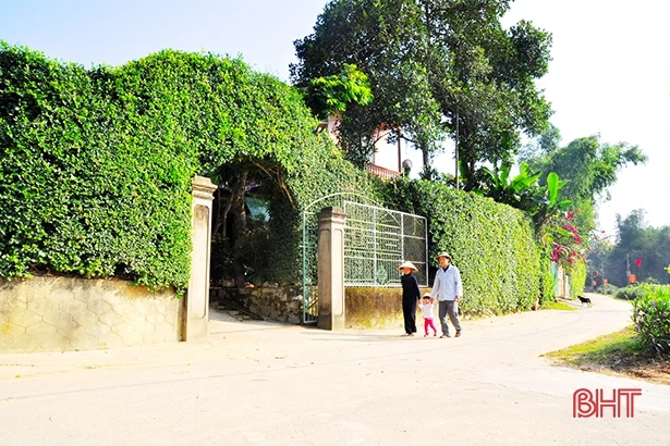 Dấu ấn nông thôn mới ở huyện biên giới Hà Tĩnh