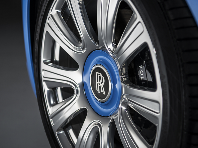 rolls royce dawn xanh duong duy nhat the gioi