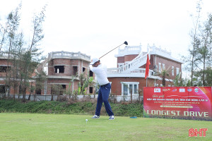 144 golfer tranh tài Giải Golf Hiệp hội Doanh nghiệp Hà Tĩnh mở rộng lần III
