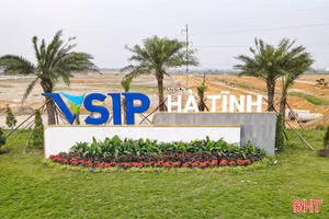 Cấp phép cho dự án đầu tiên vào Khu công nghiệp VSIP Hà Tĩnh