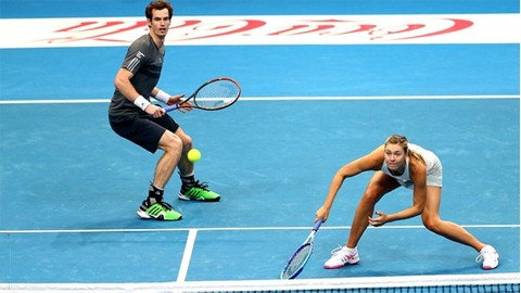 Andy Murray và Maria Sharapova