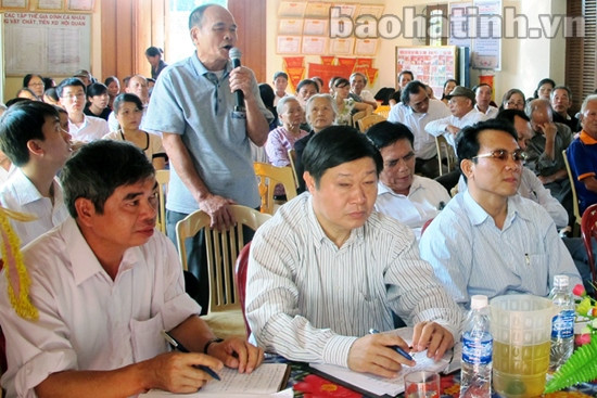 Đại biểu HĐND tỉnh tiếp xúc cử tri tại các địa phương ảnh 2