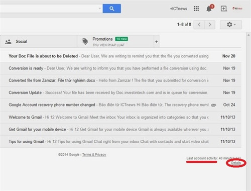 Hướng dẫn cách đăng xuất Gmail từ xa ảnh 1