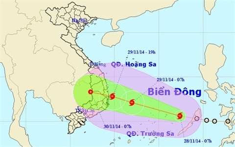 Bão số 4 cách đảo Song Tử Tây khoảng 350km ảnh 1