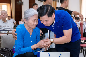 Vinamilk tri ân thương bệnh binh dịp 50 năm ngày thống nhất đất nước 
