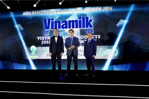Vinamilk được vinh danh tại giải thưởng quốc tế về "Green Leadership"
