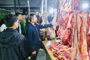 Ngăn thực phẩm không kiểm dịch len lỏi thị trường dịp Tết