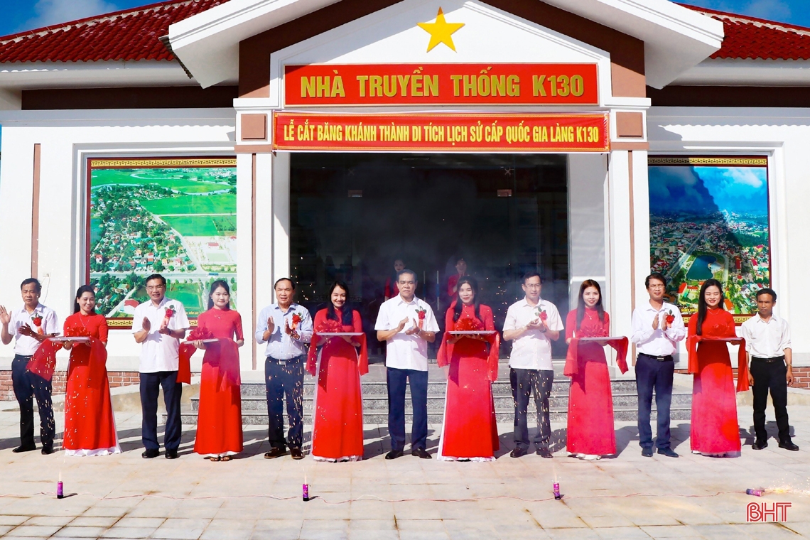 Chủ tịch UBND tỉnh dự lễ khánh thành Di tích lịch sử quốc gia Làng K130