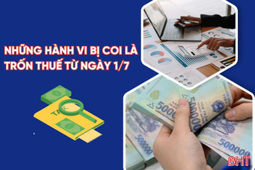 [Motion Graphics] Những hành vi bị coi là trốn thuế từ ngày 1/7