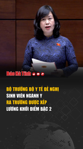 Bộ Y tế đề nghị sinh viên ngành y học 6 năm ra trường được xếp lương khởi điểm bậc 2