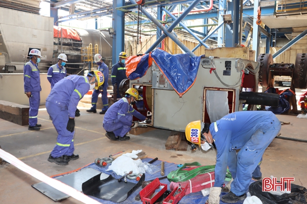 Tăng tốc trên công trường Nhà máy Nhiệt điện Vũng Áng II