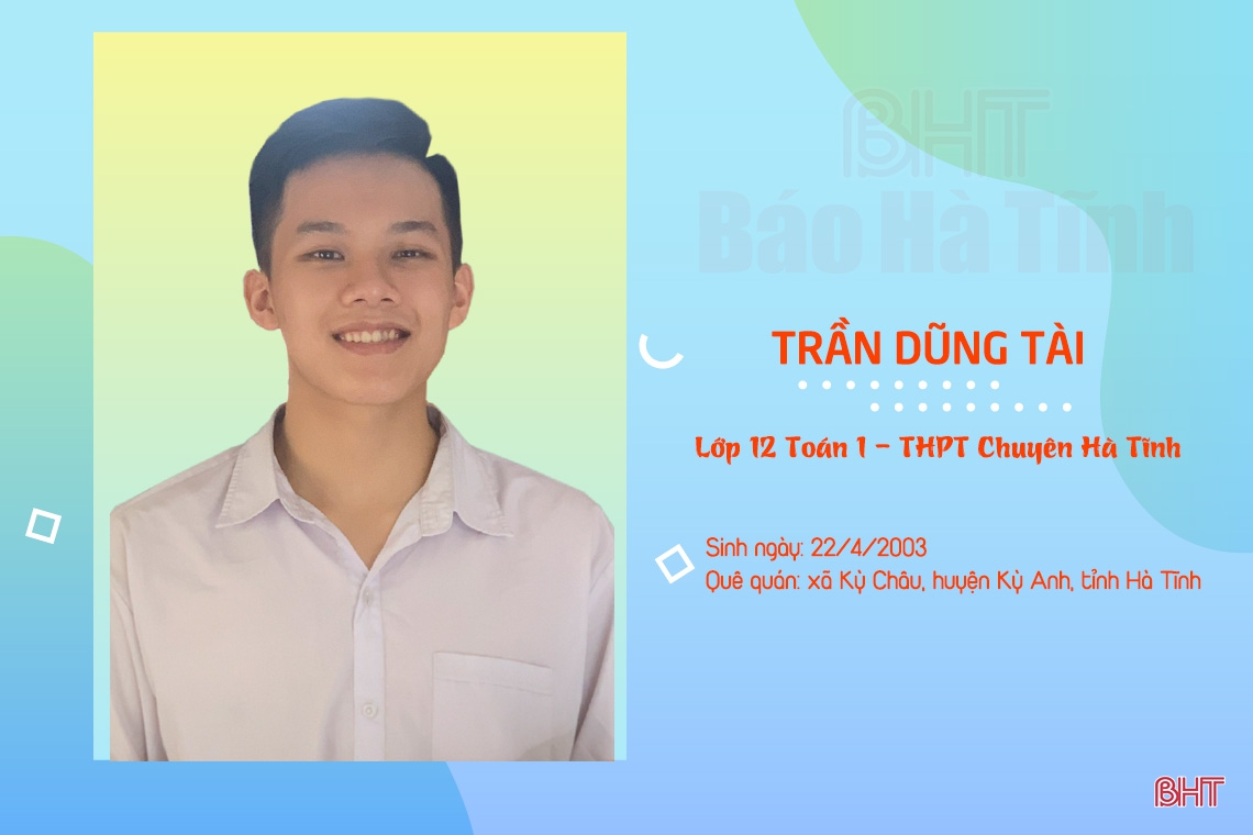 10 gương mặt học sinh Hà Tĩnh được xét tuyển thẳng đại học năm 2021 ảnh 5 10 gương mặt học sinh Hà Tĩnh được xét tuyển thẳng đại học năm 2021