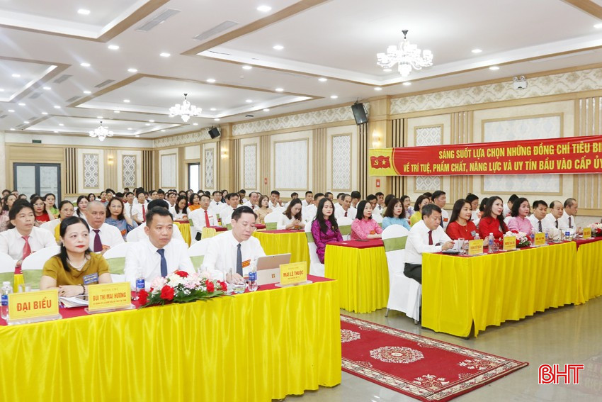 Đại biểu tham dự Đại hội Đảng bộ Sở Y tế nhiệm kỳ 2025-2030. bqbht_br_1a.jpg