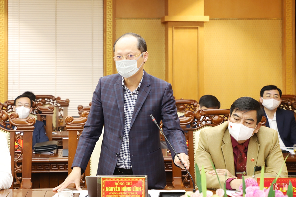 Cho ý kiến ban hành các nghị quyết quan trọng phát triển kinh tế Hà Tĩnh