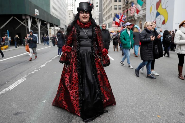 dieu hanh mung le phuc sinh day mau sac o new york