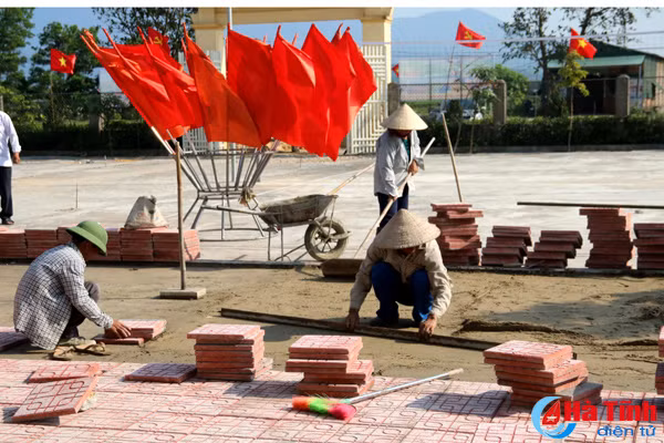 an tuong khu dan cu kieu mau o huyen ky anh