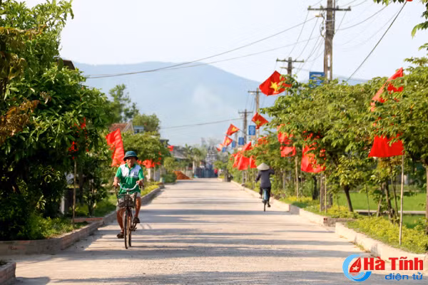 an tuong khu dan cu kieu mau o huyen ky anh