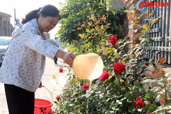 an tuong khu dan cu kieu mau o huyen ky anh