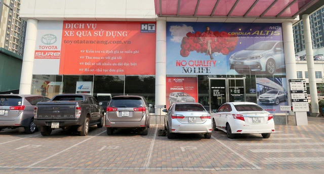 toyota viet nam ban xe cu chinh hang