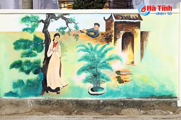 doc dao con duong bich hoa o khu dan cu mau cua ha tinh