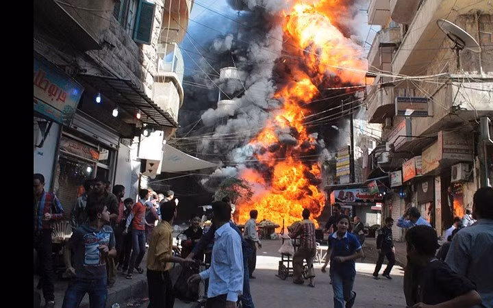 nhung hinh anh dang chu y ve cuoc chien o syria