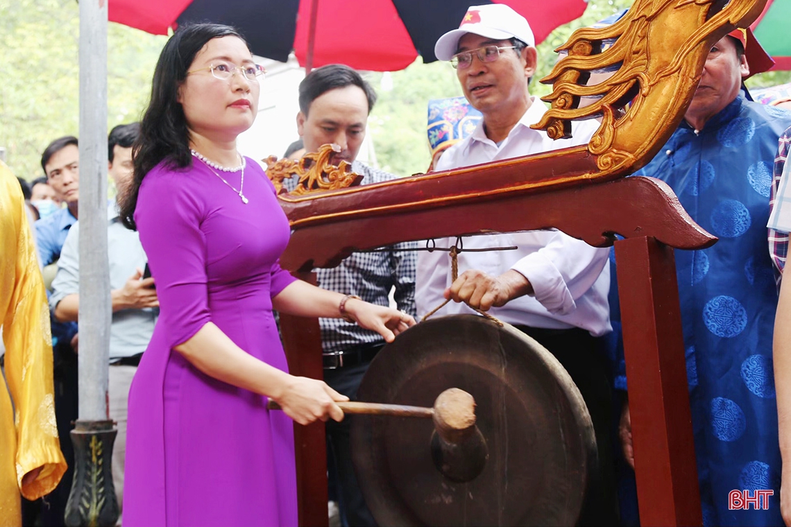 Trang nghiêm lễ tế Chiêu Trưng Đại vương Lê Khôi 