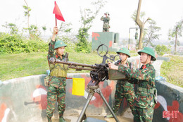 Khí thế mới trong LLVT Hà Tĩnh chào mừng thành công Đại hội XIV của Đảng