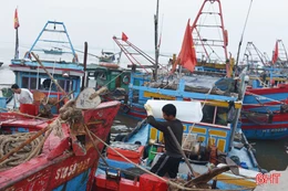 Ngư dân Hà Tĩnh hối hả vươn khơi 