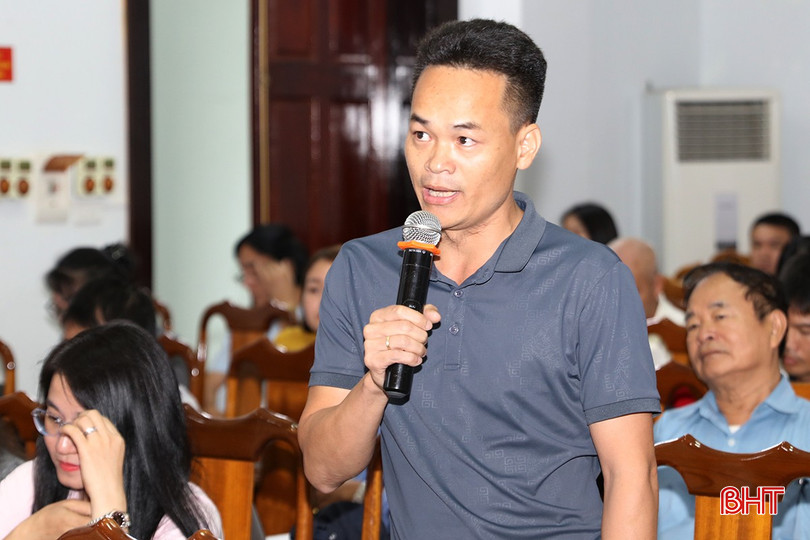 Phóng viên Trần Tuấn (Báo Lao động): Đề án du lịch sinh thái, nghỉ dưỡng, giải trí Vườn quốc gia Vũ Quang nhận được rất nhiều kỳ vọng trong việc phát triển du lịch. Vậy các doanh nghiệp, nhà đầu tư sẽ có vai trò như thế nào trong đề án này? bqbht_br_img-1222.jpg
